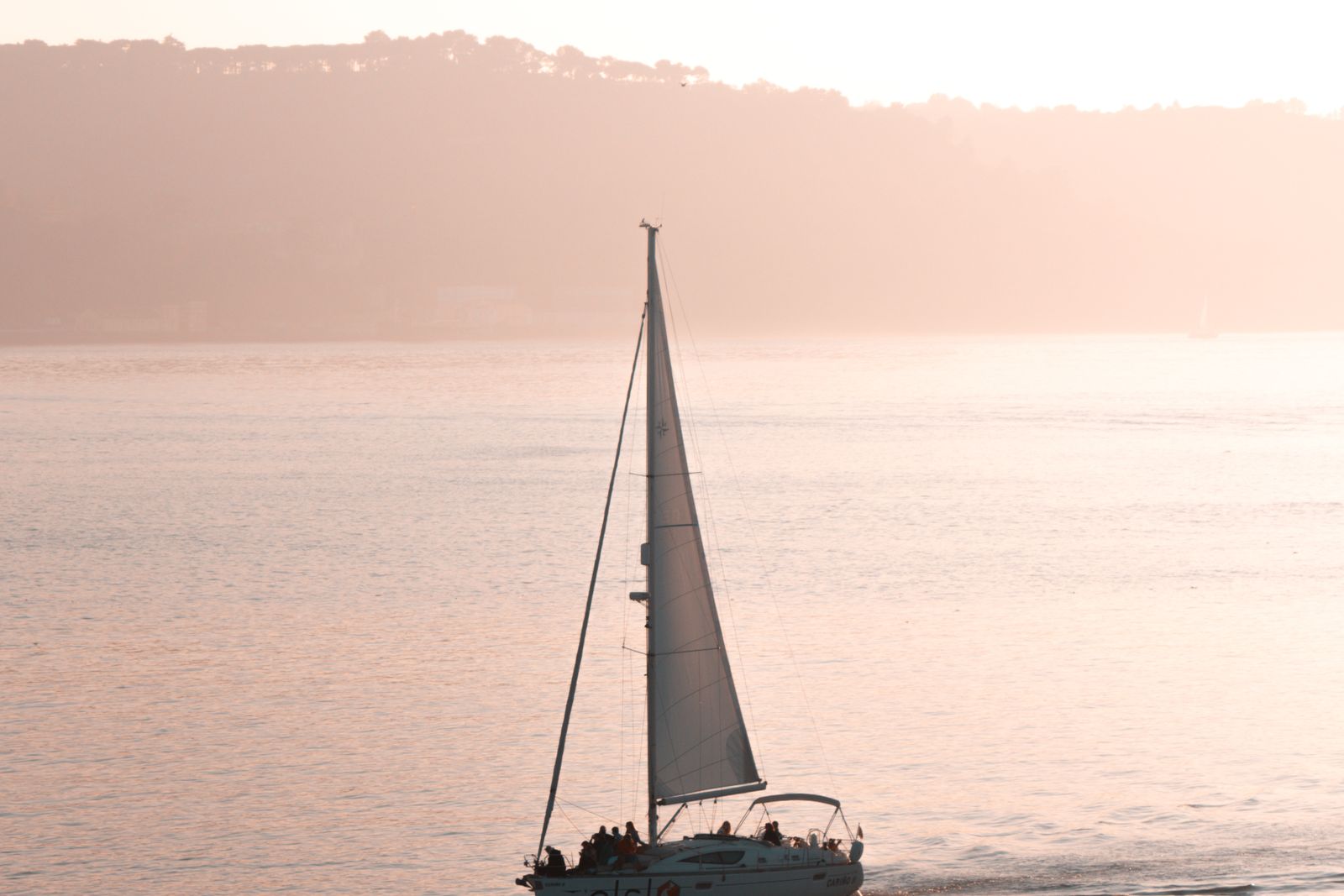 Sunset Sailing on the Tagus